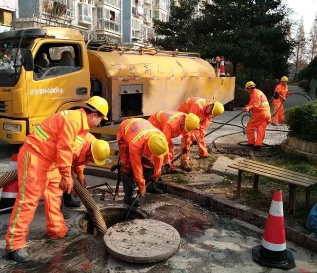 金川市政管道清淤